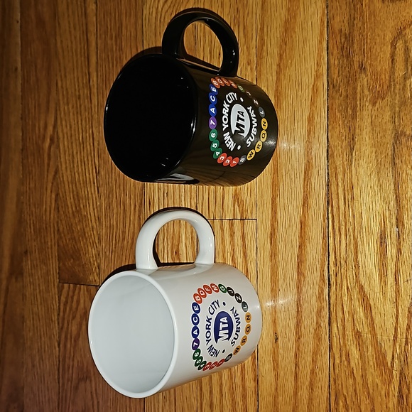 MTA NYC Subway Routes Mug Set  - NY Transit Museum Store - NIB - Picture 2 of 6